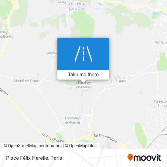 Place Félix Hérelle map