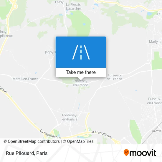 Rue Pilouard map