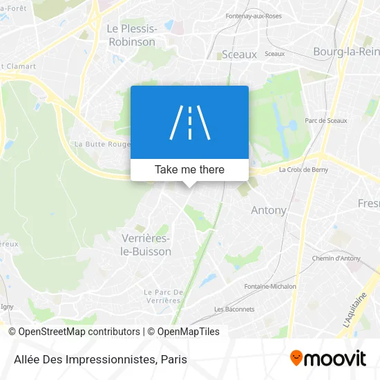 Allée Des Impressionnistes map