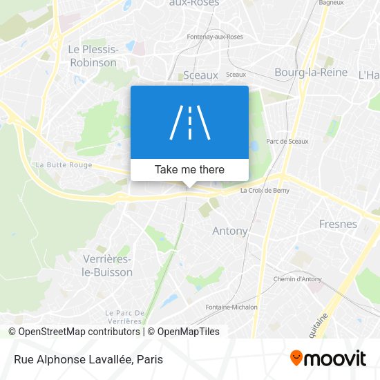 Rue Alphonse Lavallée map
