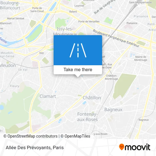 Allée Des Prévoyants map
