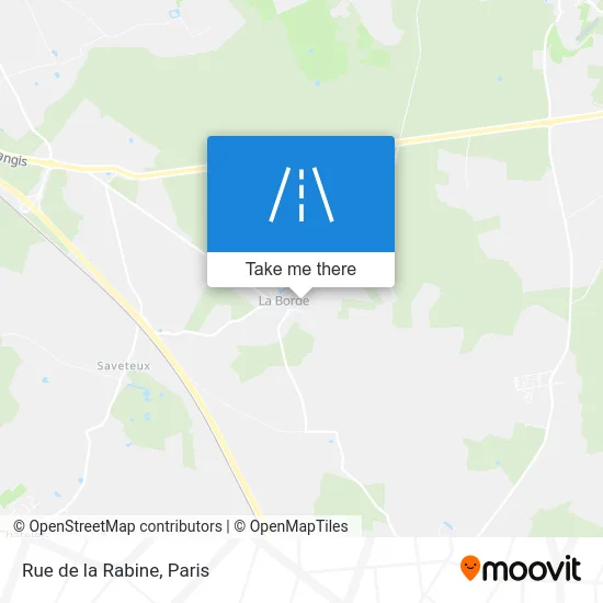 Rue de la Rabine map