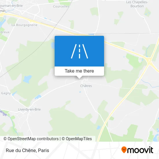 Rue du Chêne map