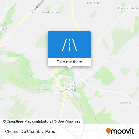 Chemin De Chambly map