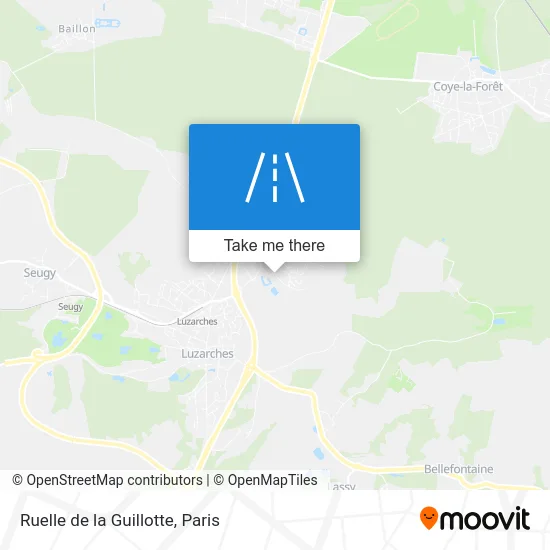 Ruelle de la Guillotte map