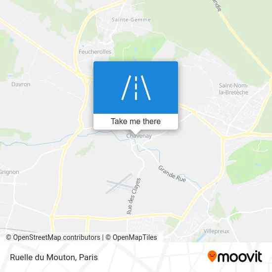 Ruelle du Mouton map