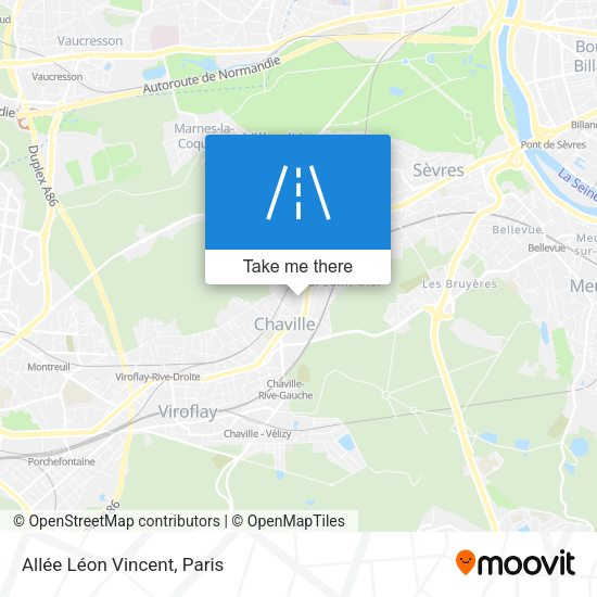 Allée Léon Vincent map