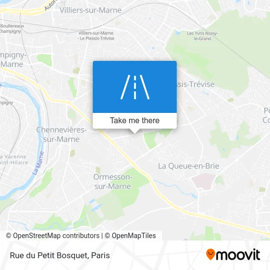 Rue du Petit Bosquet map