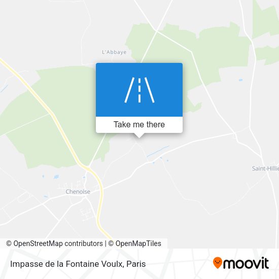 Impasse de la Fontaine Voulx map