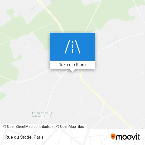 Mapa Rue du Stade