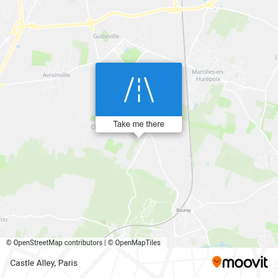 Impasse du Château map