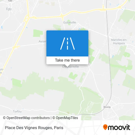 Place Des Vignes Rouges map