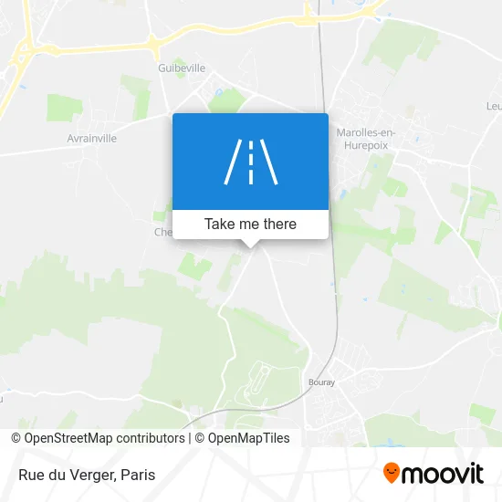 Rue du Verger map