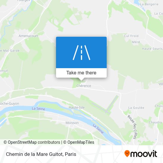Chemin de la Mare Guitot map