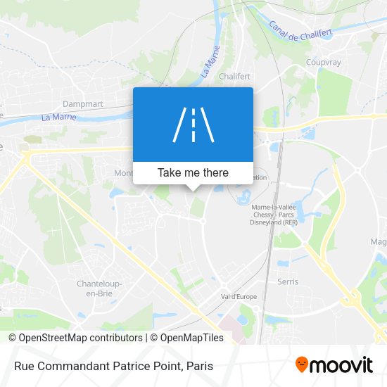 Rue Commandant Patrice Point map