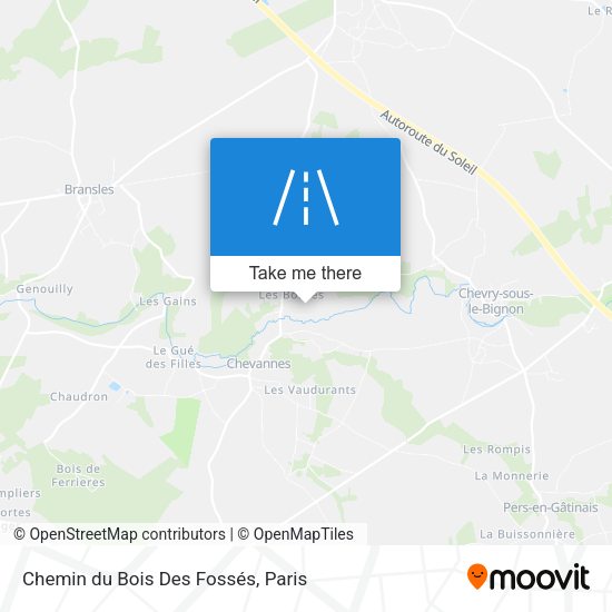 Chemin Du Bois Des Fossés map