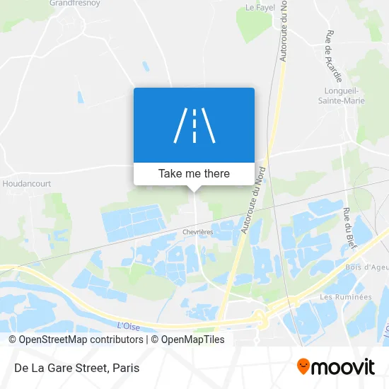 Rue De La Gare map