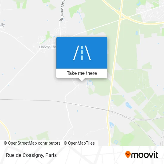 Rue de Cossigny map