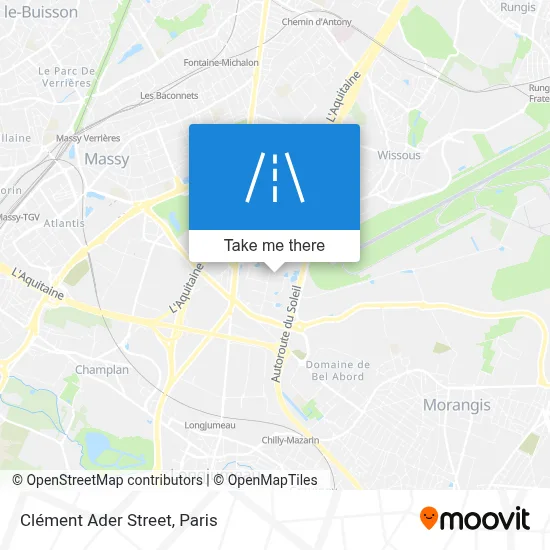Rue Clément Ader map