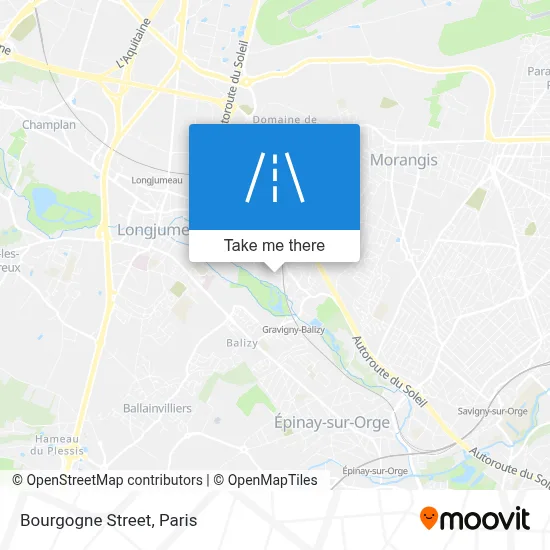 Rue de Bourgogne map