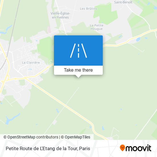 Petite Route De L'Etang De La Tour map