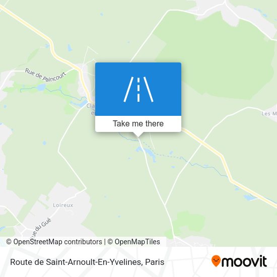 Route de Saint-Arnoult-En-Yvelines map