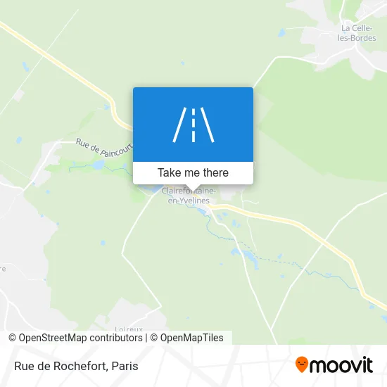 Rue de Rochefort map