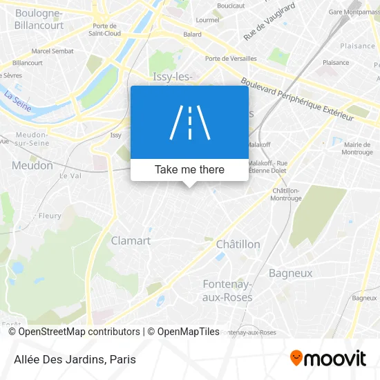 Allée Des Jardins map