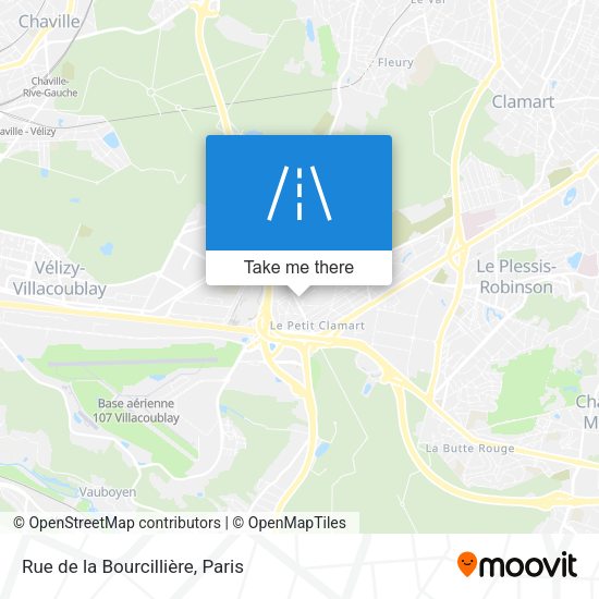 Rue de la Bourcillière map