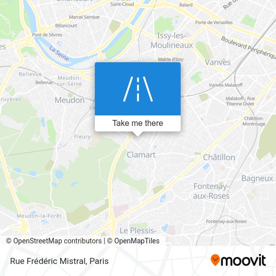 Rue Frédéric Mistral map