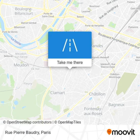 Rue Pierre Baudry map
