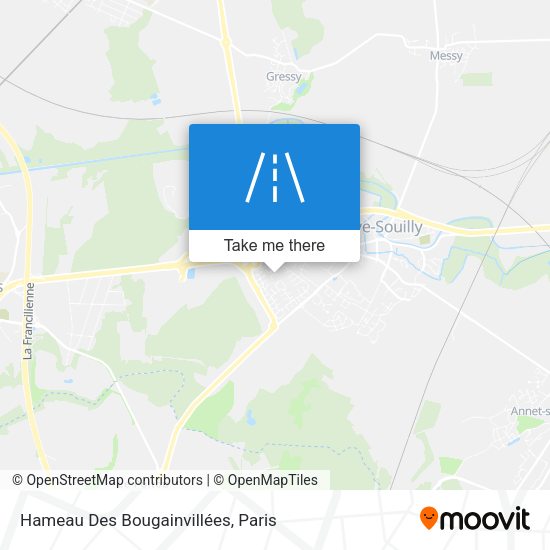Hameau Des Bougainvillées map