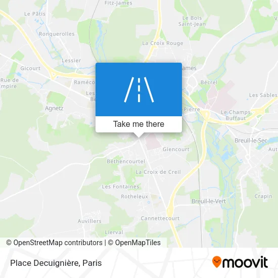 Place Decuignière map
