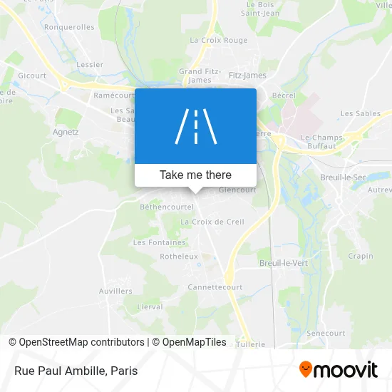 Rue Paul Ambille map