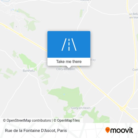 Rue de la Fontaine D'Ascot map