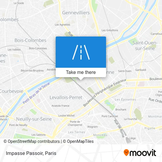 Impasse Passoir map