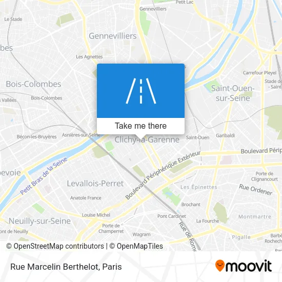 Rue Marcelin Berthelot map