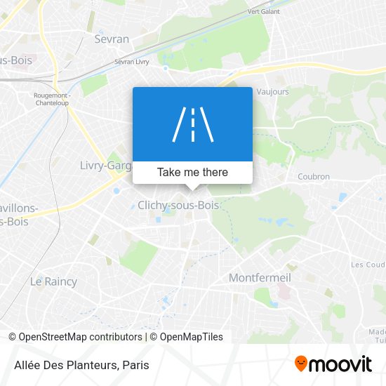 Allée Des Planteurs map
