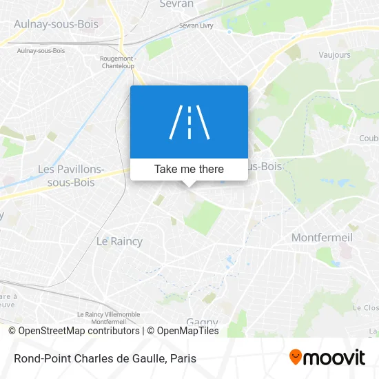 Rond-Point Charles de Gaulle map