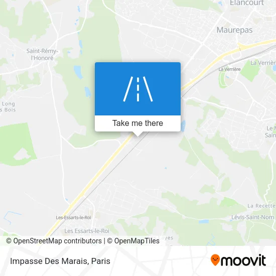 Impasse Des Marais map