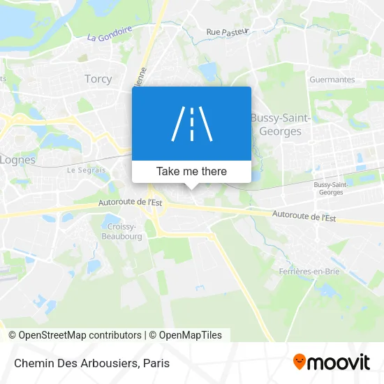 Chemin Des Arbousiers map