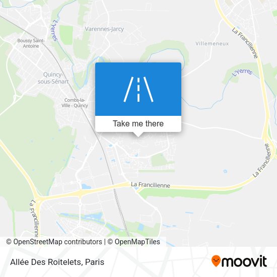 Allée Des Roitelets map
