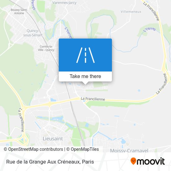 Rue de la Grange Aux Créneaux map