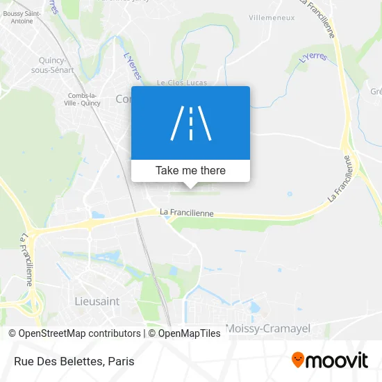 Rue Des Belettes map