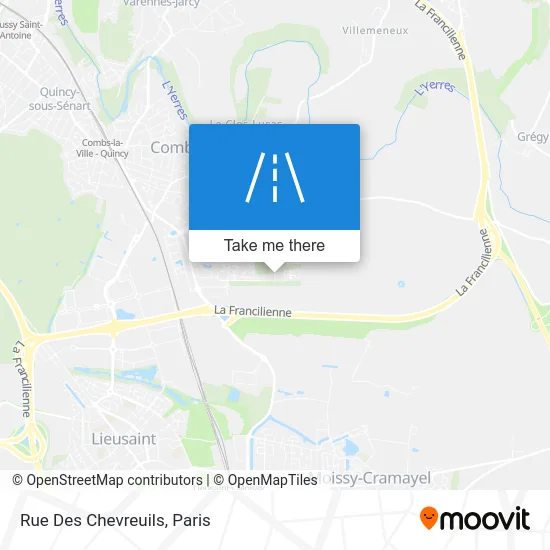 Rue Des Chevreuils map