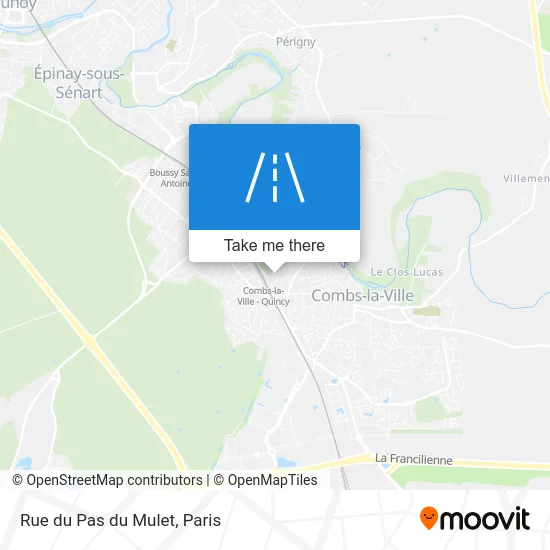 Rue du Pas du Mulet map