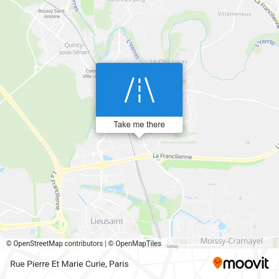 Rue Pierre Et Marie Curie map