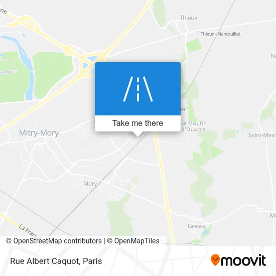 Rue Albert Caquot map