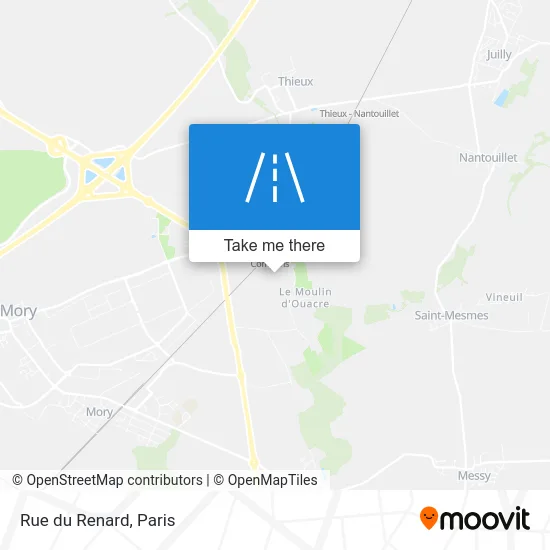 Rue du Renard map