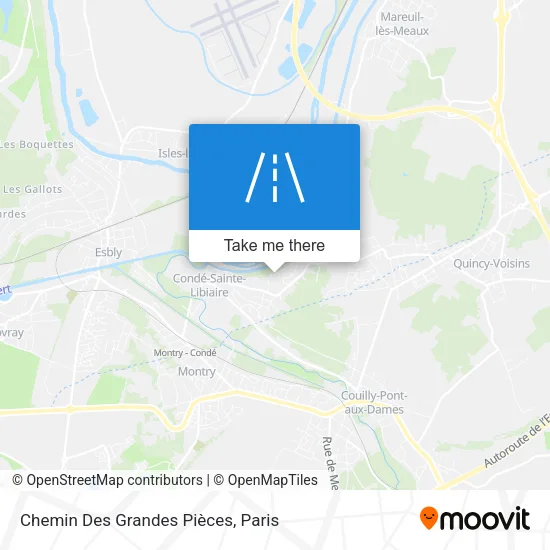 Chemin Des Grandes Pièces map